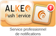 Service professionel de notifications